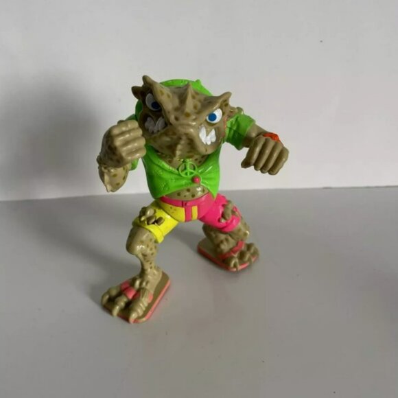 TMNT Napoleon Bonafrog Teenage Mutant Ninja Turtles Vintage 1990 - Picture 1 of 5